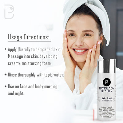 Gentle Glycolic Face & Body Cleanser